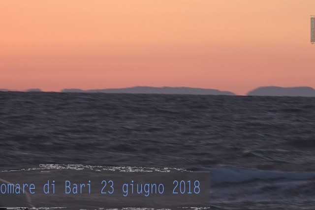 Gargano o Isole Croate? Svelato ci� che i baresi hanno ammirato la sera del 23 giugno